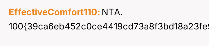 EffectiveComfort110 NTA. 100{39ca6eb452c0ce4419cd73a8f3bd18a23fe95ab4febb092bc2ab1b542eeea82f}.