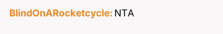 BlindOnARocketcycle NTA