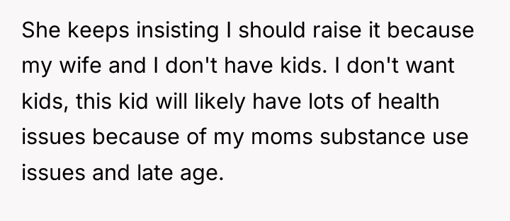 She keeps insisting I should raise it because my wife...