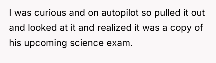 I was curious and on autopilot so pulled it out...