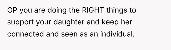 OP you are doing the RIGHT things to support your...