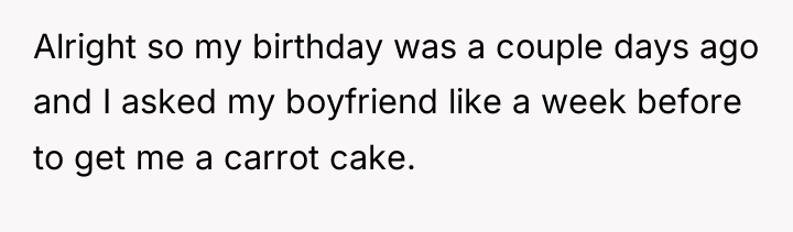 Alright so my birthday was a couple days ago and...