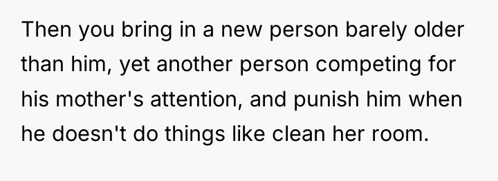 Then you bring in a new person barely older than...