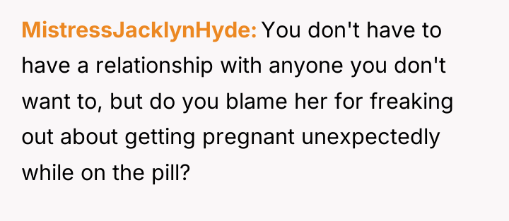 MistressJacklynHyde You don't have to have a relationship with anyone...
