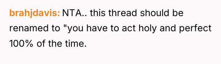 brahjdavis NTA.. this thread should be renamed to "you have...