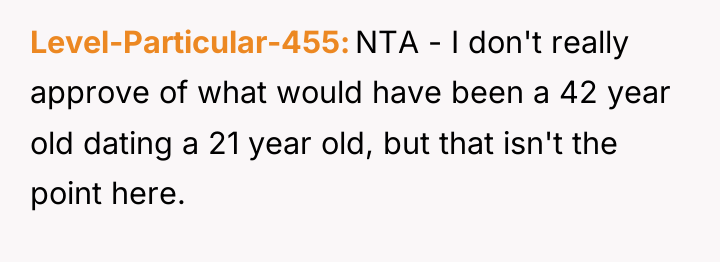 Level-Particular-455 NTA - I don't really approve of what would...