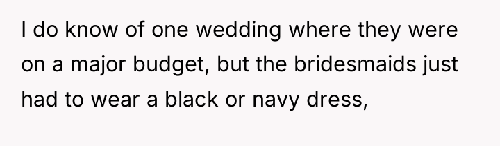 I do know of one wedding where they were on...