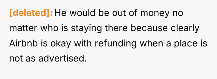 [deleted] He would be out of money no matter who...