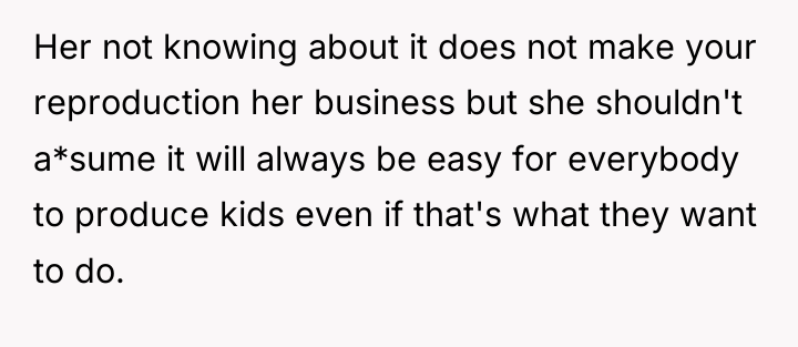 Her not knowing about it does not make your reproduction...