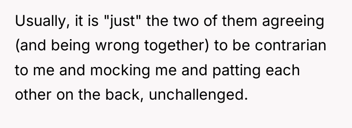 Usually, it is "just" the two of them agreeing (and...