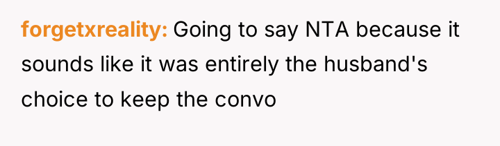 forgetxreality Going to say NTA because it sounds like it...