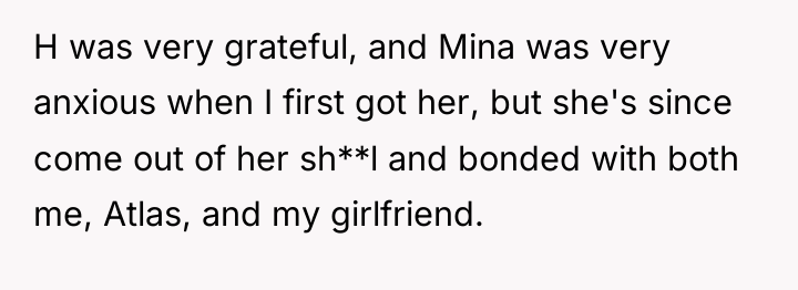 H was very grateful, and Mina was very anxious when...
