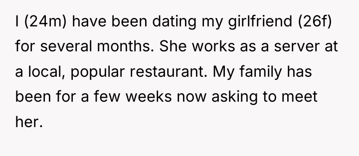 I (24m) have been dating my girlfriend (26f) for several...