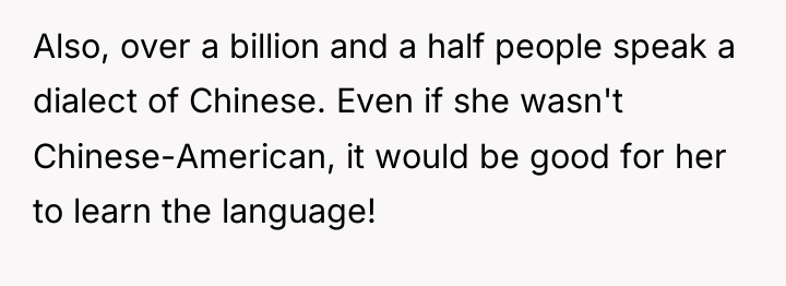 Also, over a billion and a half people speak a...