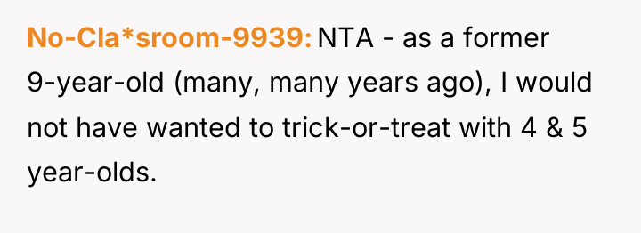 No-Cla*sroom-9939 NTA - as a former 9-year-old (many, many years...