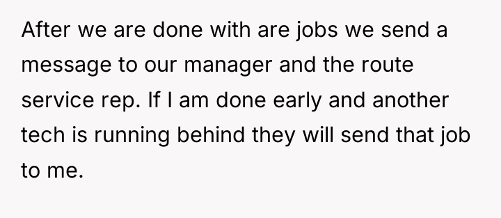 After we are done with are jobs we send a...