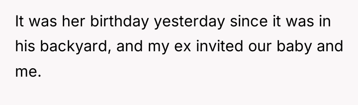 It was her birthday yesterday since it was in his...