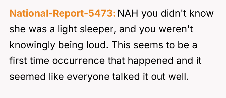 National-Report-5473 NAH you didn't know she was a light sleeper,...