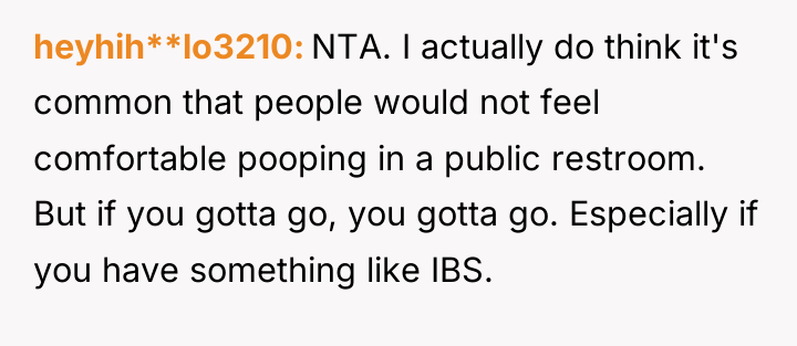 heyhih**lo3210 NTA. I actually do think it's common that people...