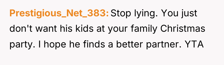 Prestigious_Net_383 Stop lying. You just don't want his kids at...