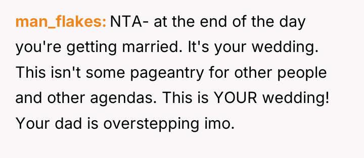 man_flakes NTA- at the end of the day you're getting...