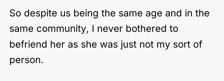 So despite us being the same age and in the...