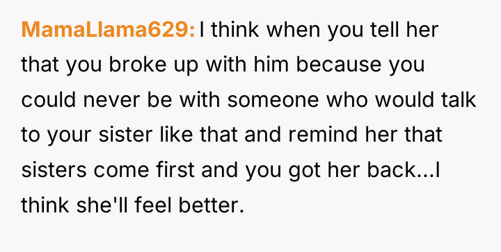 MamaLlama629 I think when you tell her that you broke...