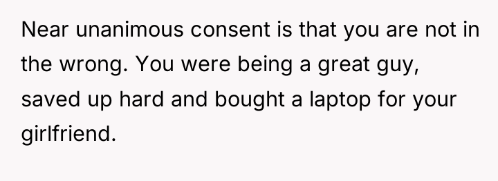 Near unanimous consent is that you are not in the...