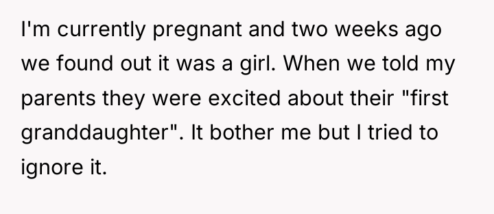 I'm currently pregnant and two weeks ago we found out...