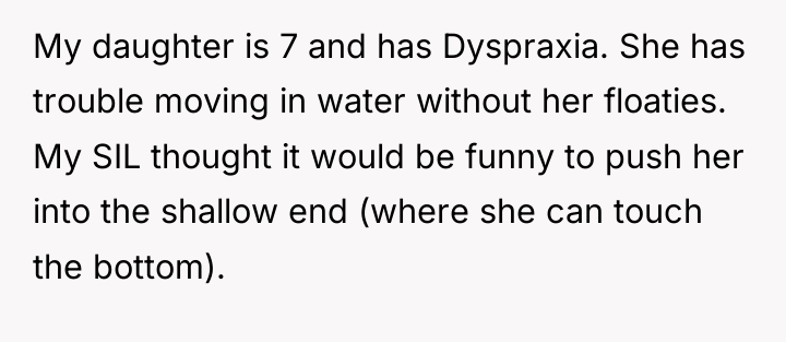 My daughter is 7 and has Dyspraxia. She has trouble...