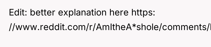 Edit: better explanation here https: //www.reddit.com/r/AmItheA*shole/comments/bmi2qj/aita_for_cancelling_my_wedding_because_fiancee/emx09qp/?utm_source=share&utm_medium=ios_app