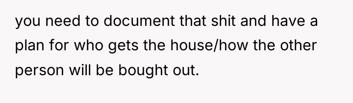 you need to document that shit and have a plan...