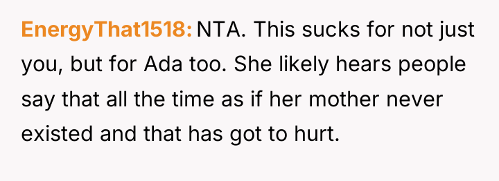 EnergyThat1518 NTA. This sucks for not just you, but for...