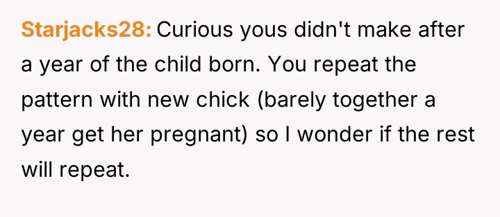 Starjacks28 Curious yous didn't make after a year of the...