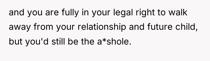 and you are fully in your legal right to walk...