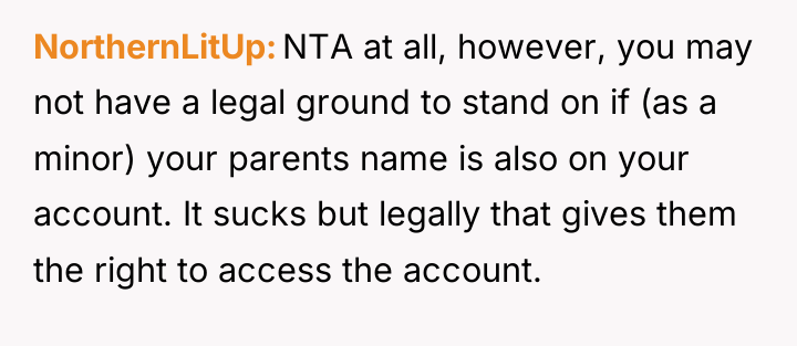NorthernLitUp NTA at all, however, you may not have a...