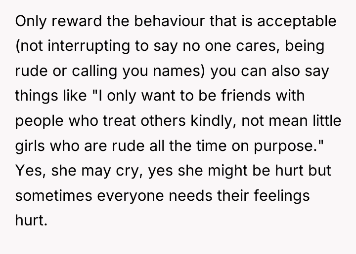 Only reward the behaviour that is acceptable (not interrupting to...
