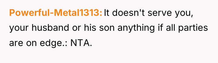Powerful-Metal1313 It doesn't serve you, your husband or his son...