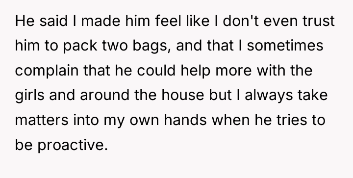 He said I made him feel like I don't even...
