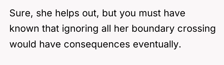 Sure, she helps out, but you must have known that...