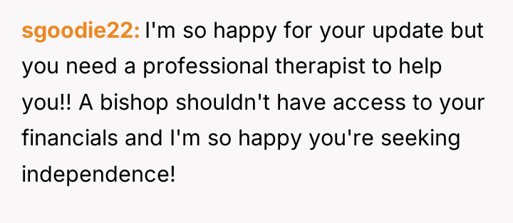 sgoodie22 I'm so happy for your update but you need...