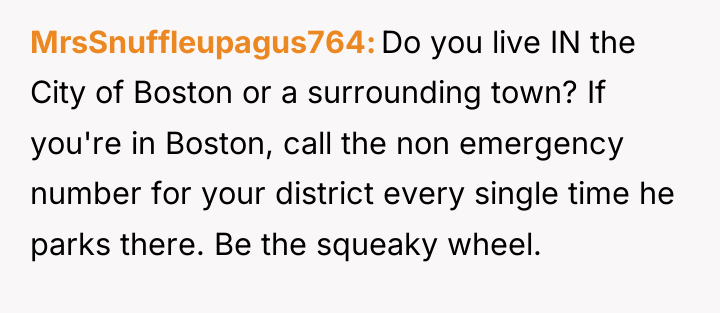 MrsSnuffleupagus764 Do you live IN the City of Boston or...