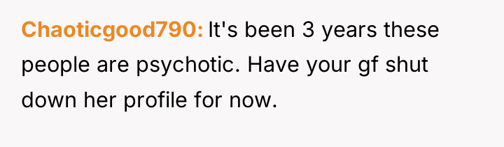 Chaoticgood790 It's been 3 years these people are psychotic. Have...