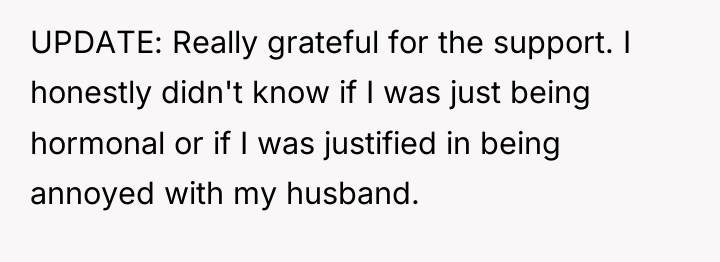 UPDATE: Really grateful for the support. I honestly didn't know...