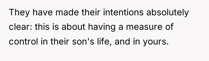 They have made their intentions absolutely clear: this is about...