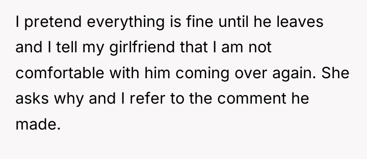 I pretend everything is fine until he leaves and I...