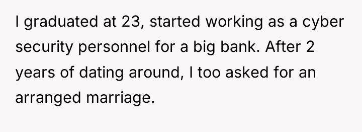 I graduated at 23, started working as a cyber security...
