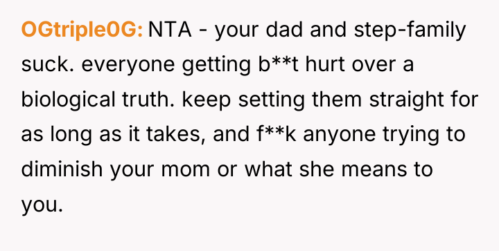 OGtriple0G NTA - your dad and step-family suck. everyone getting...