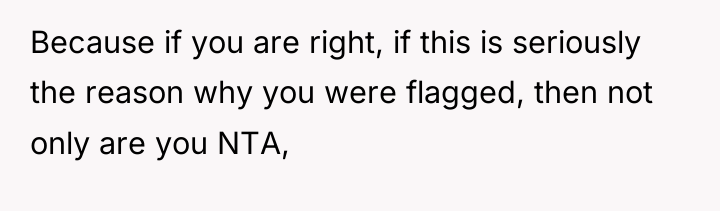 Because if you are right, if this is seriously the...