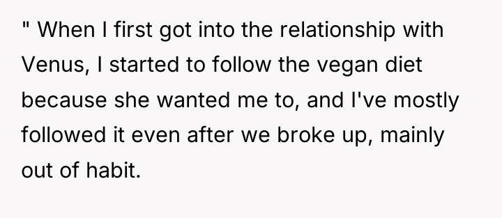 " When I first got into the relationship with Venus,...